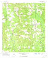 Ovett SE 1964 topographic map thumbnail