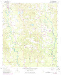 Ovett SE 1964 topographic map thumbnail