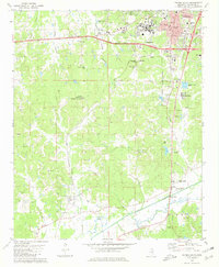 Oxford South 1980 topographic map thumbnail