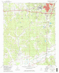 Oxford South 1980 topographic map thumbnail