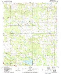 Pheba 1987 topographic map thumbnail