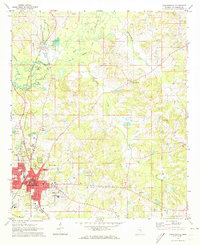 Philadelphia 1972 topographic map thumbnail