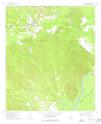 Pine Hill 1973 topographic map preview
