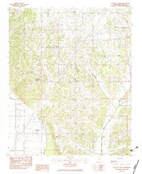 Pleasant Grove 1983 topographic map preview