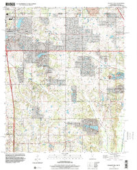 Pleasant Hill 1996 topographic map thumbnail