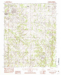 Pleasant Hill 1982 topographic map thumbnail