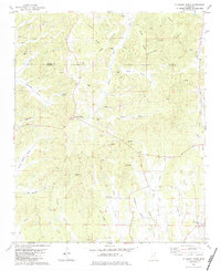 Pleasant Ridge 1982 topographic map thumbnail