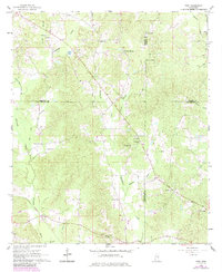 Post 1962 topographic map preview