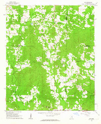 Post 1962 topographic map thumbnail