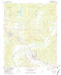 Potts Camp 1982 topographic map thumbnail