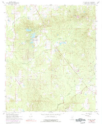 Puckett NW 1968 topographic map thumbnail