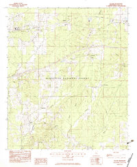 Pulaski 1982 topographic map thumbnail