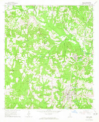 Purvis 1964 topographic map thumbnail