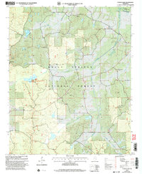 Puskus Lake 2000 topographic map thumbnail