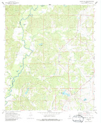 Queens Hill Lake 1972 topographic map thumbnail