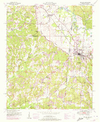 Red Bay 1951 topographic map thumbnail