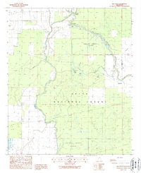 Red Rock 1988 topographic map thumbnail