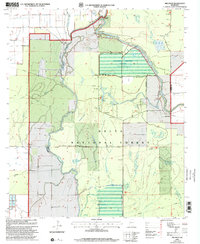 Red Rock 2000 topographic map thumbnail