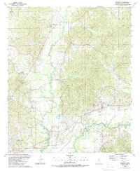 Renfroe 1989 topographic map thumbnail