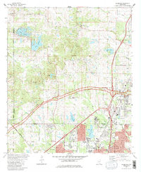 Ridgeland 1980 topographic map thumbnail