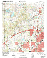 Ridgeland 1998 topographic map thumbnail
