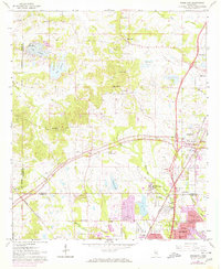 Ridgeland 1963 topographic map thumbnail