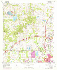 Ridgeland 1963 topographic map thumbnail