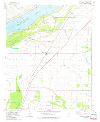 Robinsonville 1981 topographic map thumbnail