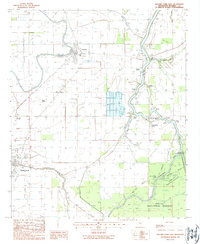 Rolling Fork East 1988 topographic map thumbnail