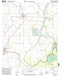 Rolling Fork East 2000 topographic map thumbnail