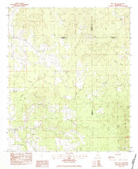 Rose Hill 1983 topographic map thumbnail