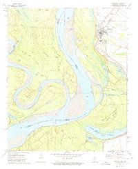 Rosedale 1972 topographic map thumbnail