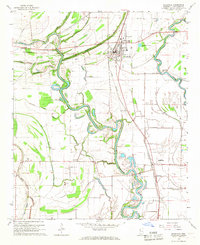 Ruleville 1966 topographic map thumbnail