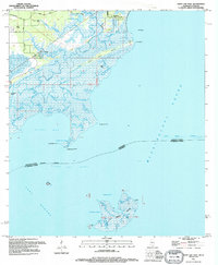 Saint Joe Pass 1994 topographic map preview