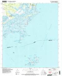 Saint Joe Pass 1994 topographic map thumbnail