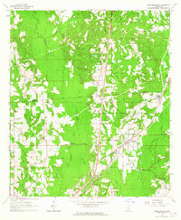 Sandersville 1964 topographic map thumbnail