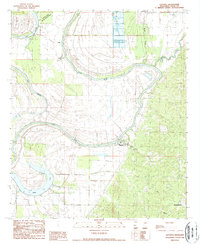 Satartia 1988 topographic map thumbnail