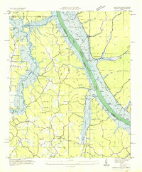 Shaws 1936 topographic map thumbnail