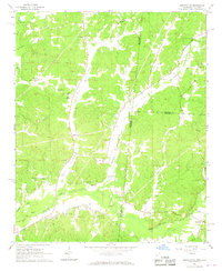 Shottsville 1967 topographic map thumbnail