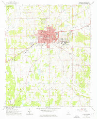 Starkville 1965 topographic map thumbnail