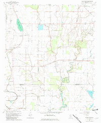 Stringtown 1967 topographic map thumbnail
