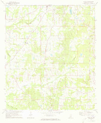 Terry NW 1971 topographic map thumbnail