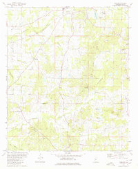 Terry NW 1980 topographic map thumbnail