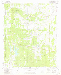 Thaxton 1980 topographic map thumbnail