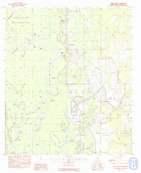 Three Rivers 1982 topographic map thumbnail