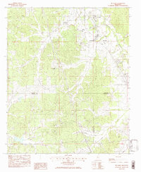 Tie Plant 1983 topographic map thumbnail