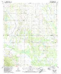Trebloc 1987 topographic map thumbnail