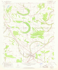 Tutwiler 1967 topographic map thumbnail