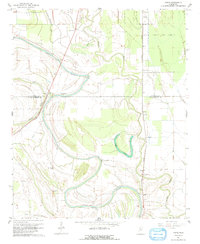 Vance 1967 topographic map thumbnail
