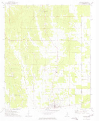 Vardaman 1972 topographic map thumbnail